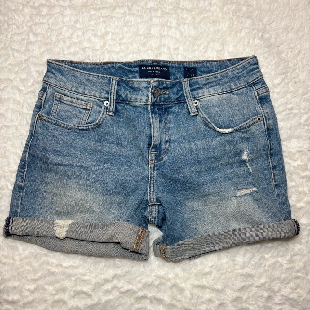 Lucky Brand Women's Light Blue Jean Shorts